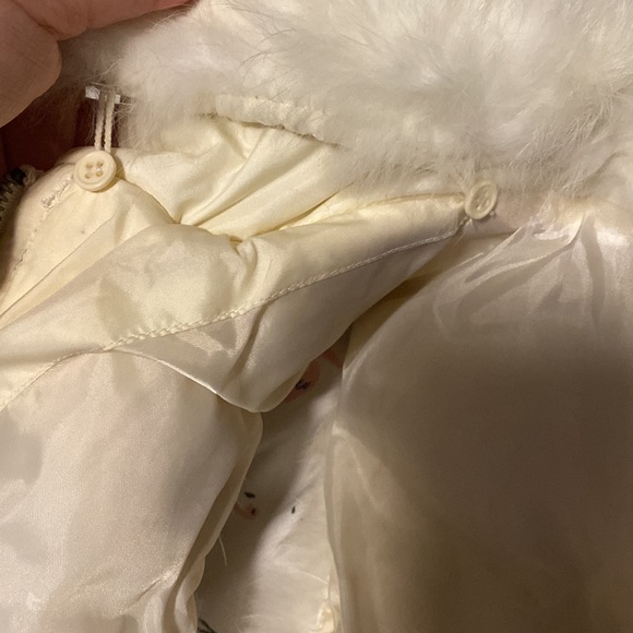 White Nylon Down Vest - Medium - Picture 6 of 8